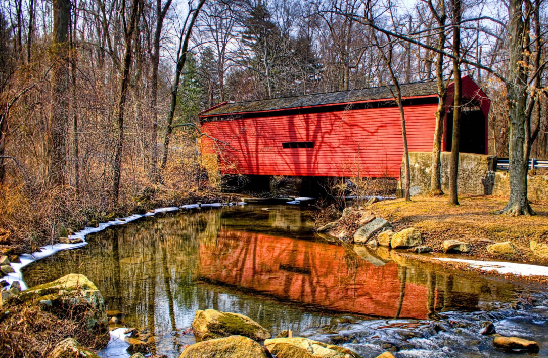 covered bridge
